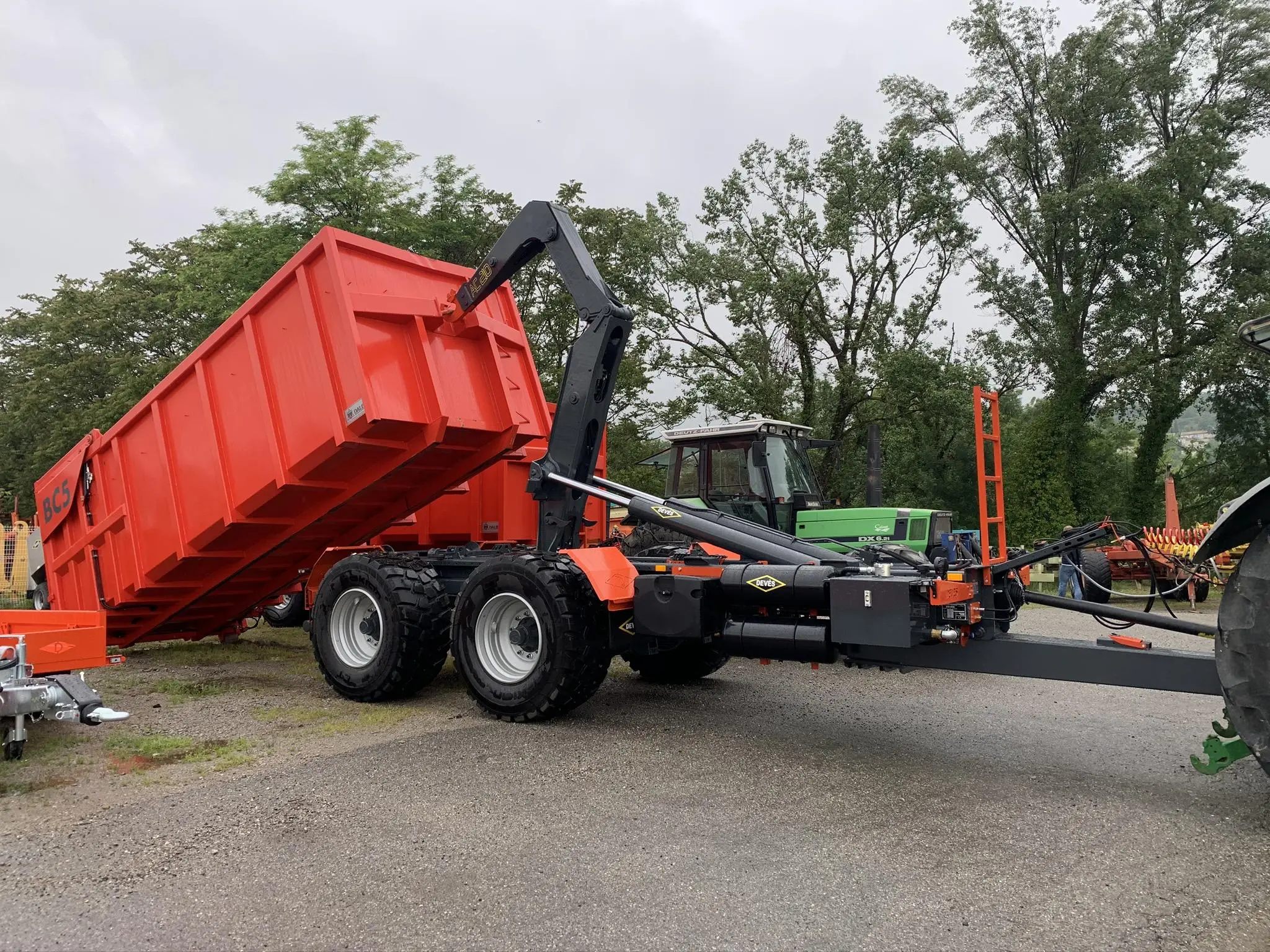 Porte-caisson AgriCaisson AC180 Devès